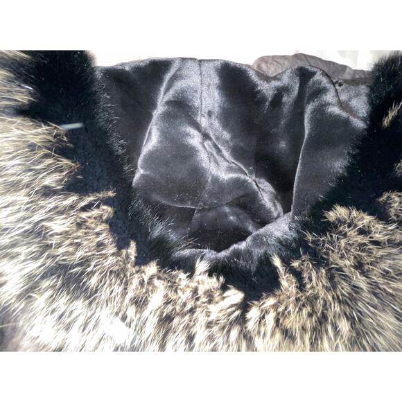 Laundry by Shelli Segal Fox Fur Trimmed Coat - Size‎ S - Just Fabulous! - Picture 7 of 16